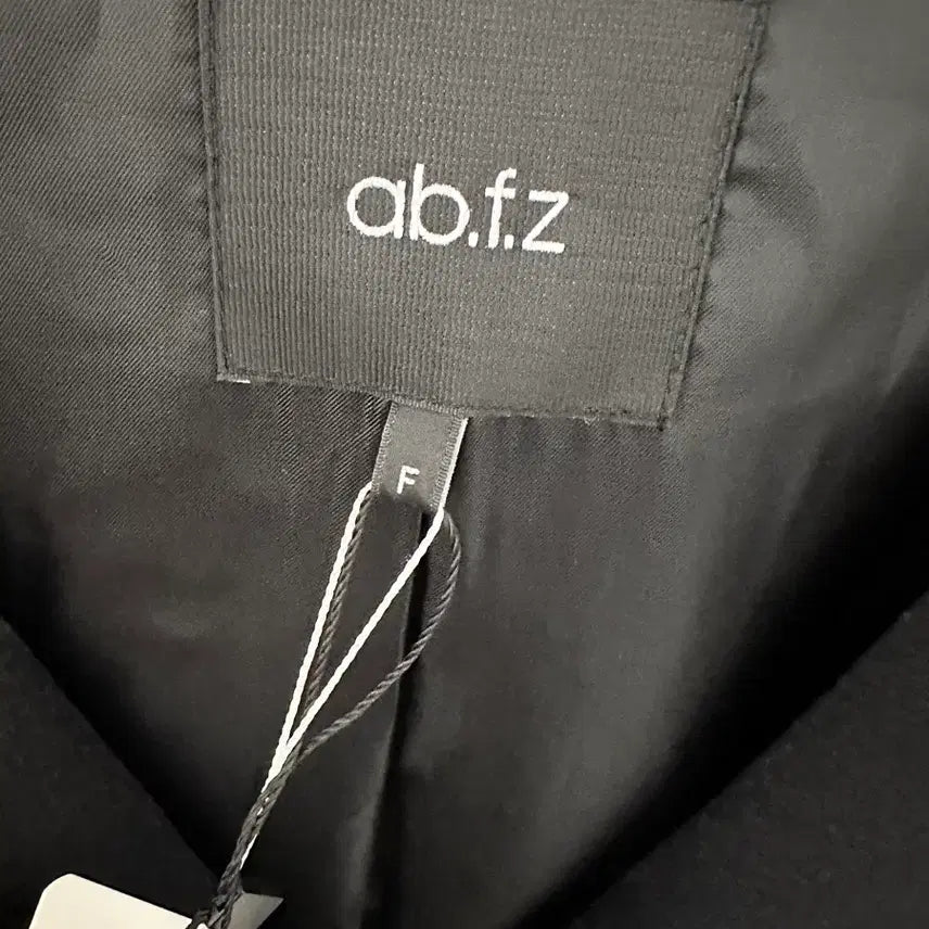 [BUNJANG] ab.f.z Black Wool Hooded Coat (Free Size) / (새상품)ab.f.z 블랙 울 후드코트(사이즈Free)