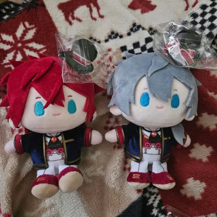 [BUNJANG] Ensemble Stars! Ritsu, Nicky Plush Dolls Bundle Set / 앙스타 린네 니키 인형 누이 일괄 판매