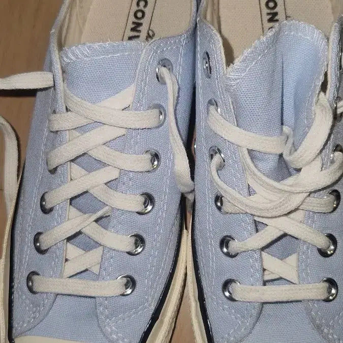 [BUNJANG] Converse Chuck Taylor Low Sky Blue Canvas Sneakers / 컨버스 척테일러 로우 스카이블루