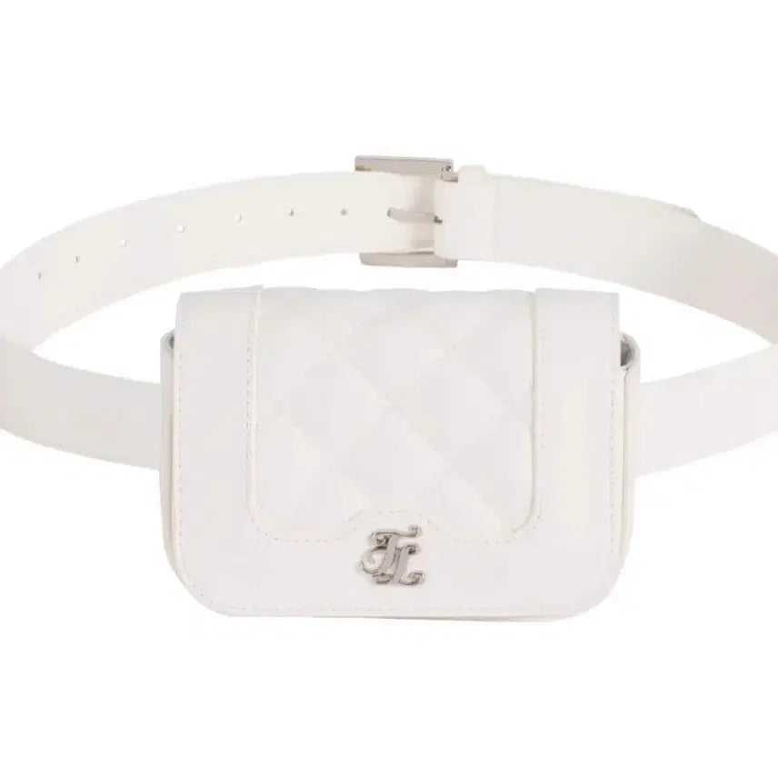 [BUNJANG] Belt Bag Black/White / 벨트백 블랙/화이트