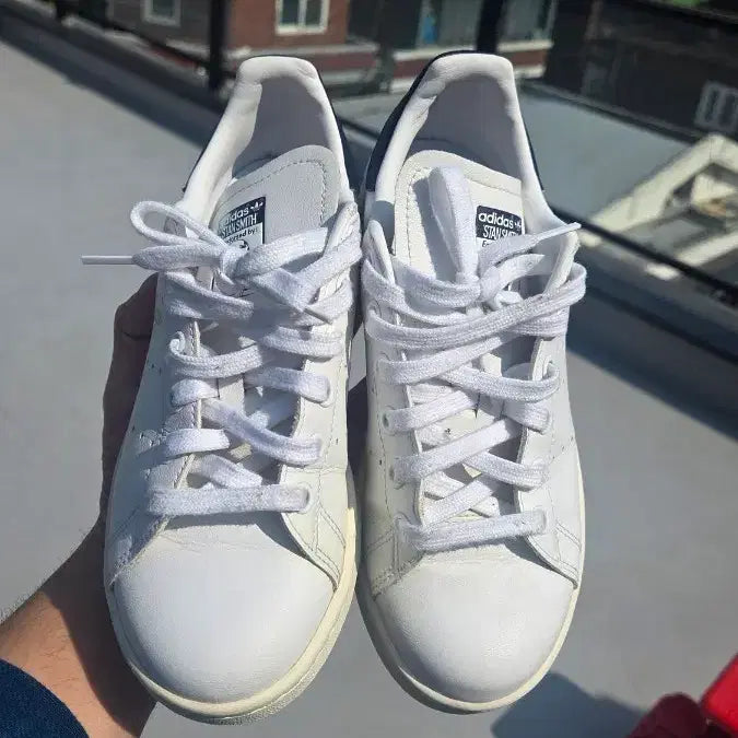 [BUNJANG] Adidas Stan Smith White Sneakers / 아디다스 스탠스미스 화이트 220