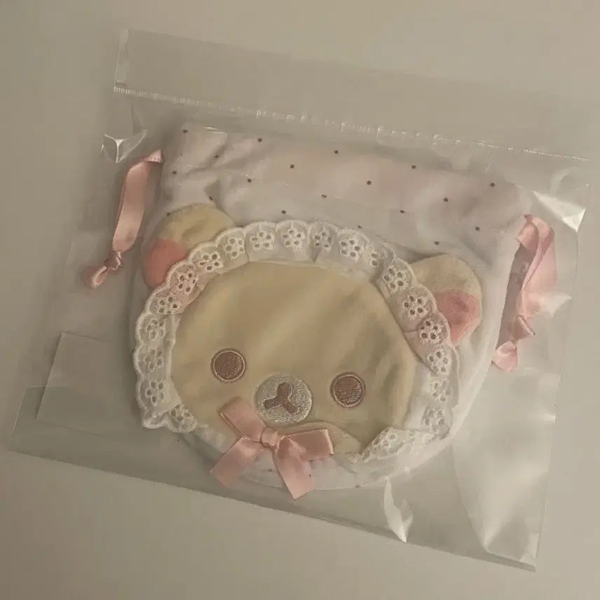 [SOLD OUT] 리락쿠마 코리락쿠마 Lafary 콜라보 파우치 베이비 아기 화장품 인형