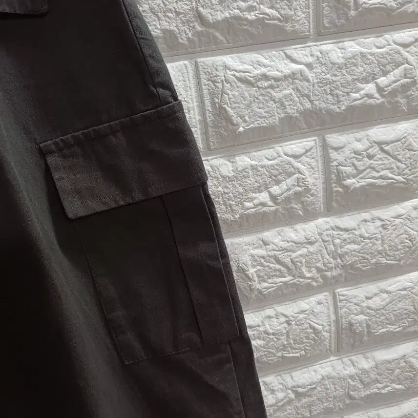 [BUNJANG] Charcoal Cotton Skirt / 차콜 면스커트