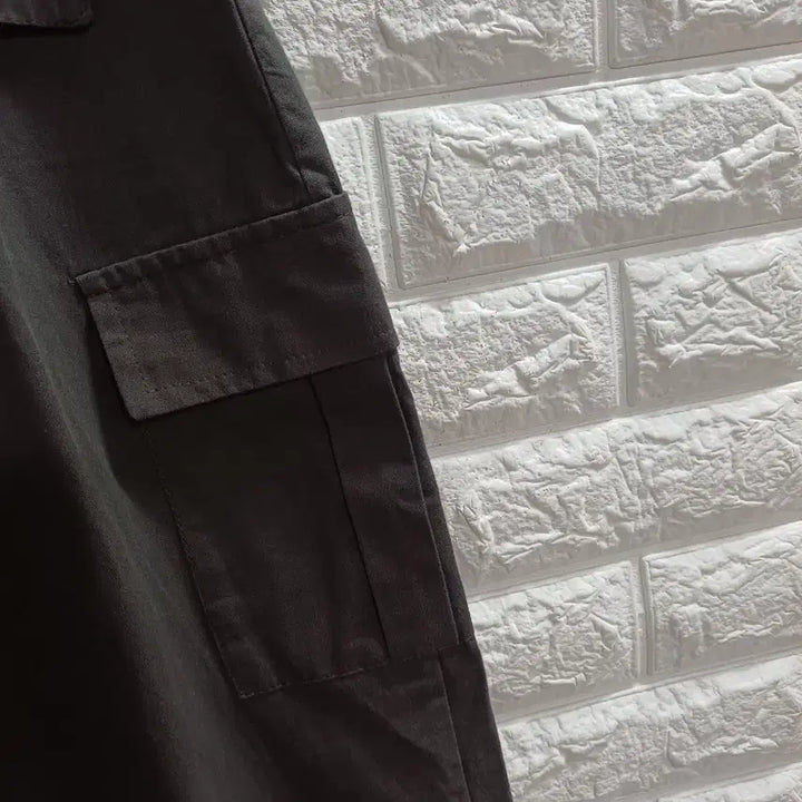 [BUNJANG] Charcoal Cotton Skirt / 차콜 면스커트