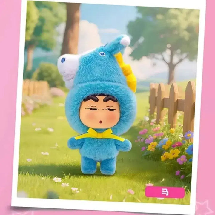 [BUNJANG] Crayon Shin-chan Costume Keychain / 짱구 인형 키링 코스튬 키체인, 짱구 말 인형 키링