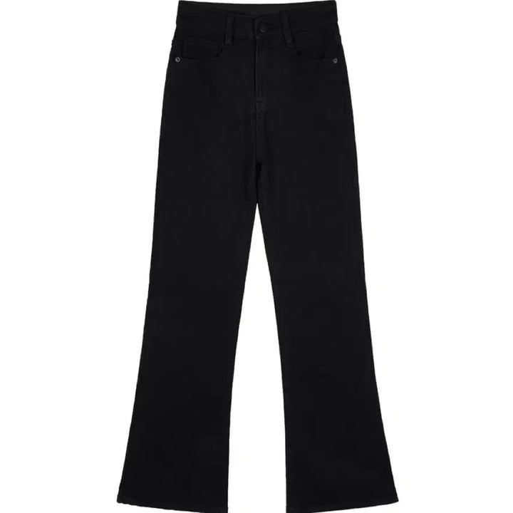 [BUNJANG] Our Type Slim Bootcut Denim Pants Black / 아워타입 슬림 부츠컷 데님 팬츠 블랙