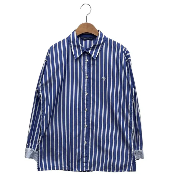 [BUNJANG] RECTO Frontrow Stripe Shirt / RECTO 렉토 프론트로우 스트라이프 셔츠