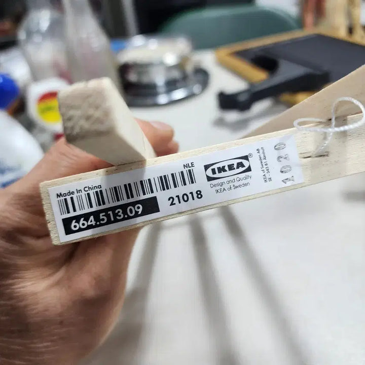 [BUNJANG] IKEA Wooden Easel 30cm / 6개5000원이케아 IKEA 나무이젤 높이30cm6개에5000원