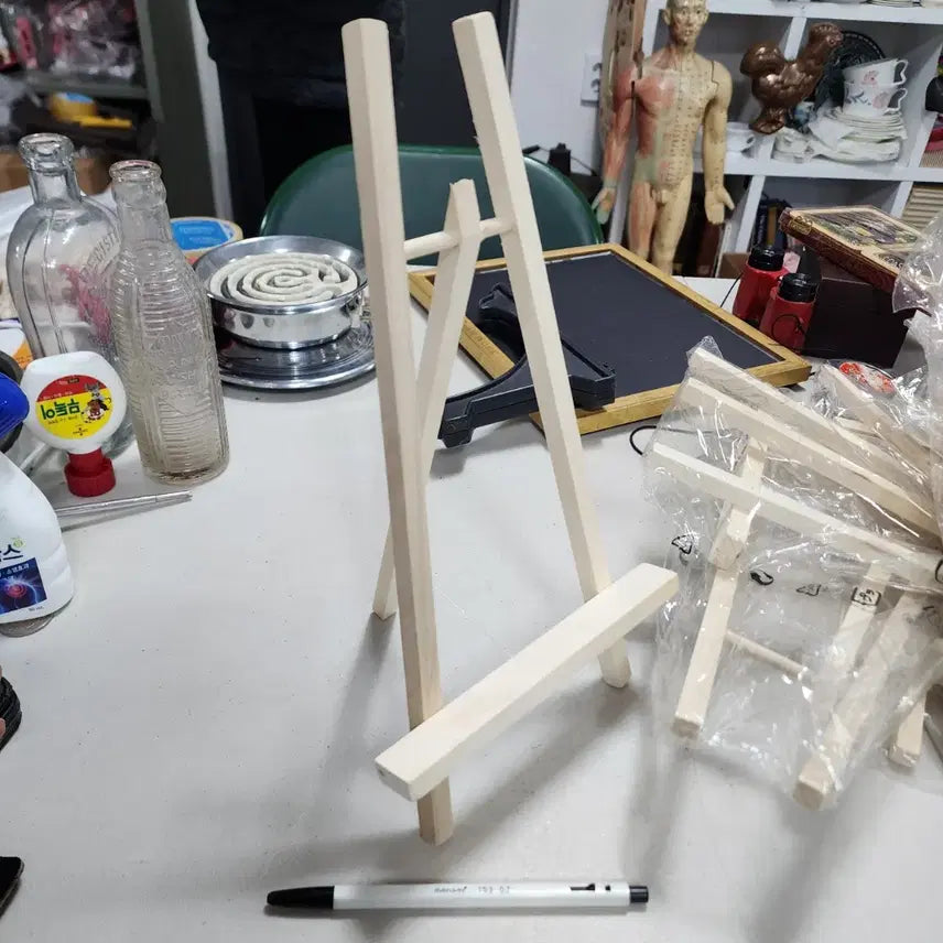 [BUNJANG] IKEA Wooden Easel 30cm / 6개5000원이케아 IKEA 나무이젤 높이30cm6개에5000원