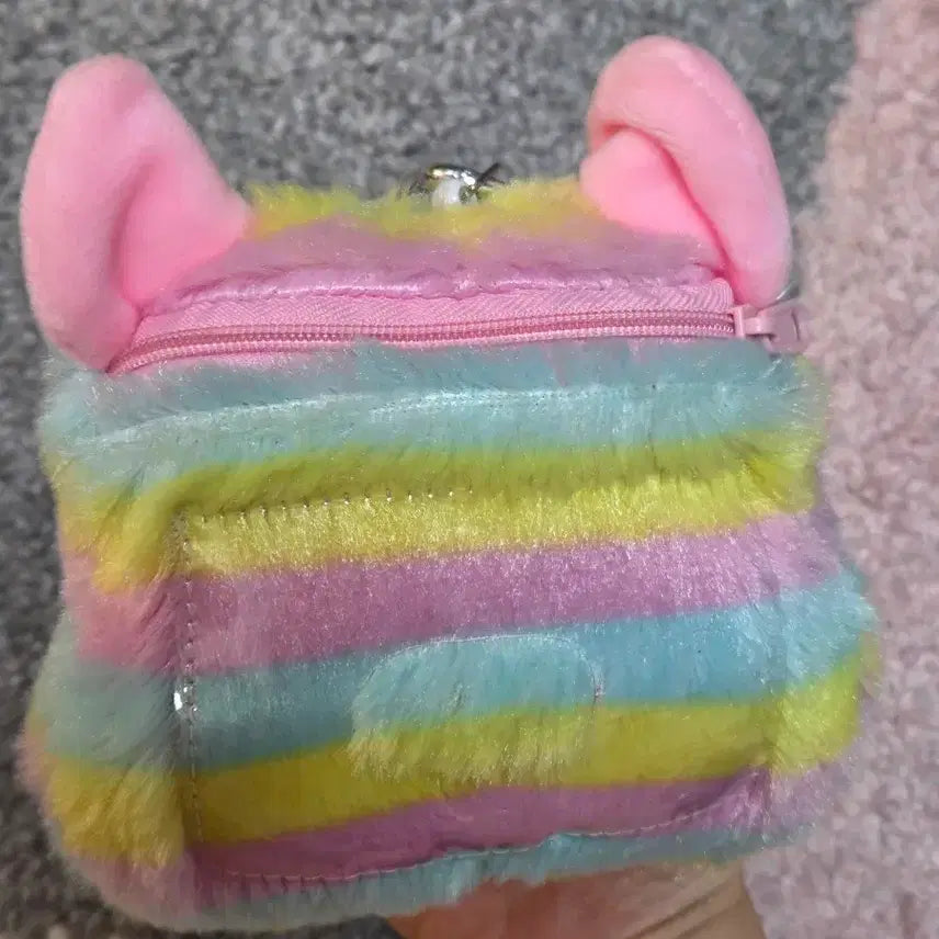 [BUNJANG] Mujigae Alpaca Lilpass Pouch Rainbow Alpaca / 무지개알파카 릴패스 파우치 레인보우 알파카