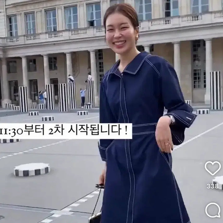 [BUNJANG] Hershe "Jin" Denim Dress / 허앤쉬(hershe) 진청원피스