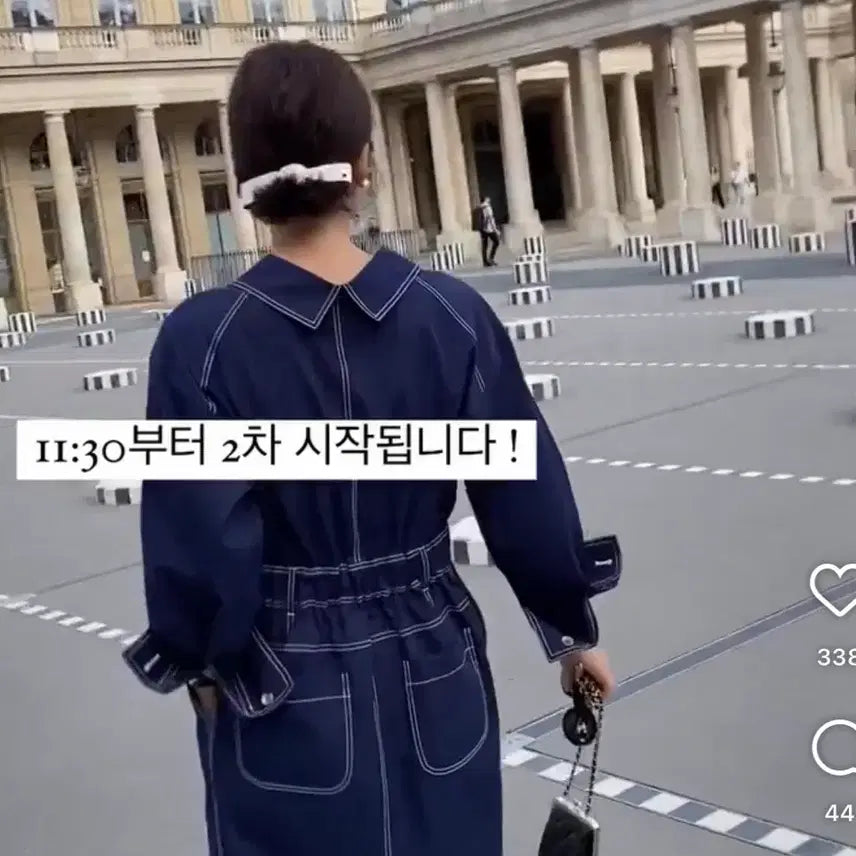 [BUNJANG] Hershe "Jin" Denim Dress / 허앤쉬(hershe) 진청원피스