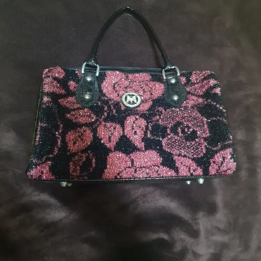 [BUNJANG] Floral Pattern Tote Bag / 여성 꽃무늬 토트백