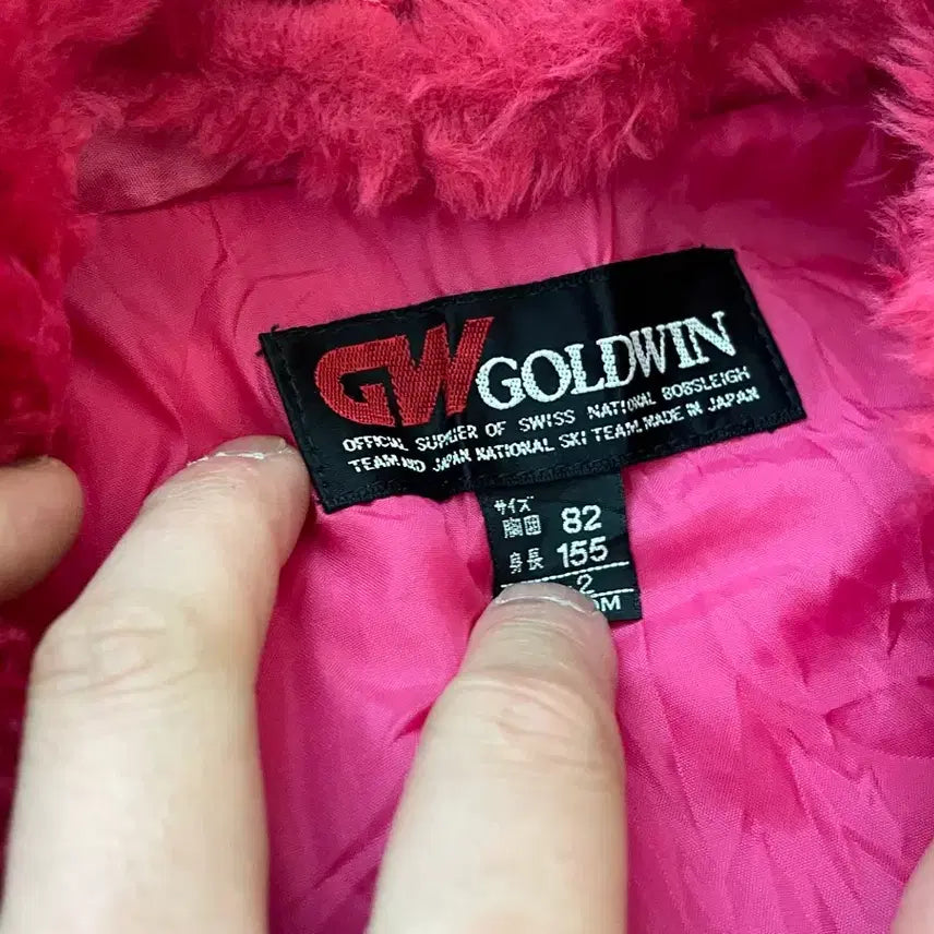 [BUNJANG] Goldwin Nordic Pattern Fur Collar Jacket / 골드윈 노르딕 패턴 퍼카라 자켓