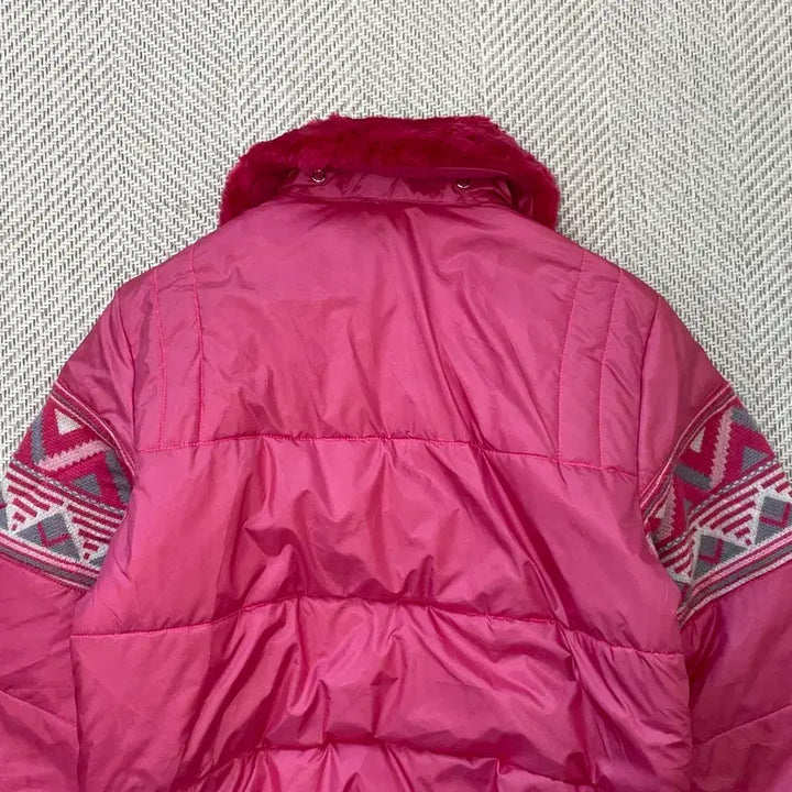 [BUNJANG] Goldwin Nordic Pattern Fur Collar Jacket / 골드윈 노르딕 패턴 퍼카라 자켓
