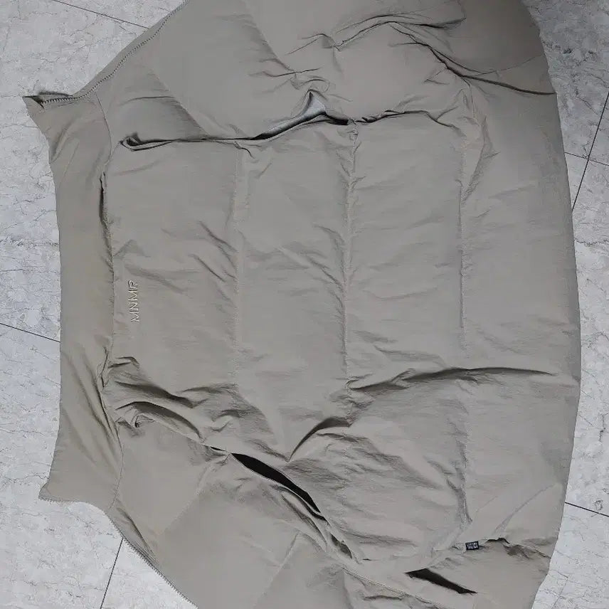 [BUNJANG] MNMP Beige Padded Vest M / MNMP 베이지 패딩 조끼 M