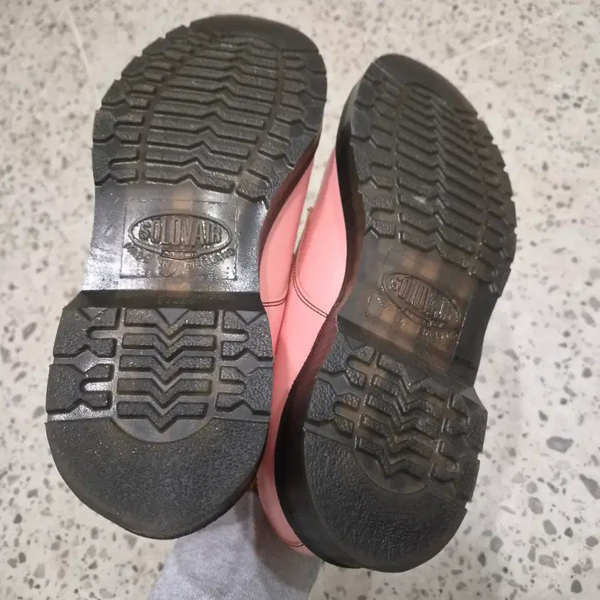 [BUNJANG] Solo-Bears Noah Gibson Pink Sneakers / 솔로베어 노아 깁슨 핑크 UK7.5