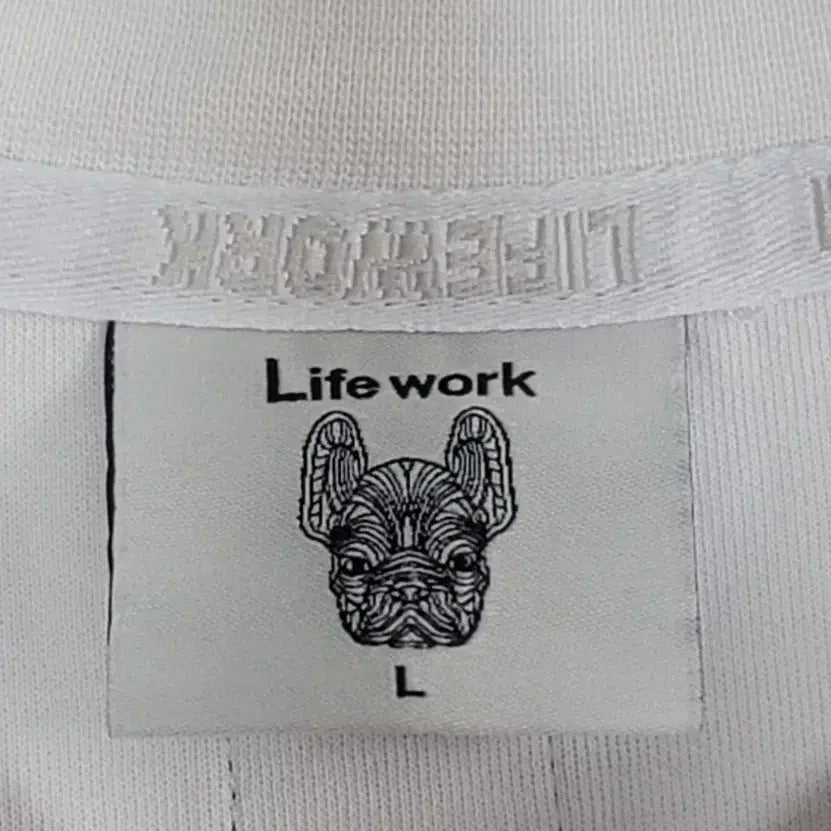 [BUNJANG] LifeWork Pocket Simple Lettering T-shirt / (L)라이프워크 포켓심플 레터링 반팔티셔츠 판매합니다