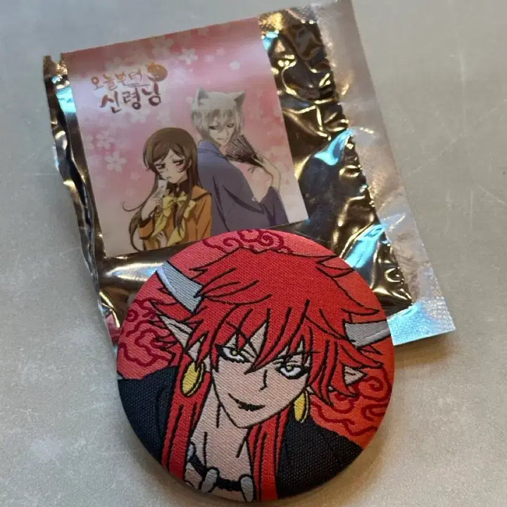[SOLD OUT] 오늘부터신령님 팝업 악라왕 캔뱃지 자수핀버튼