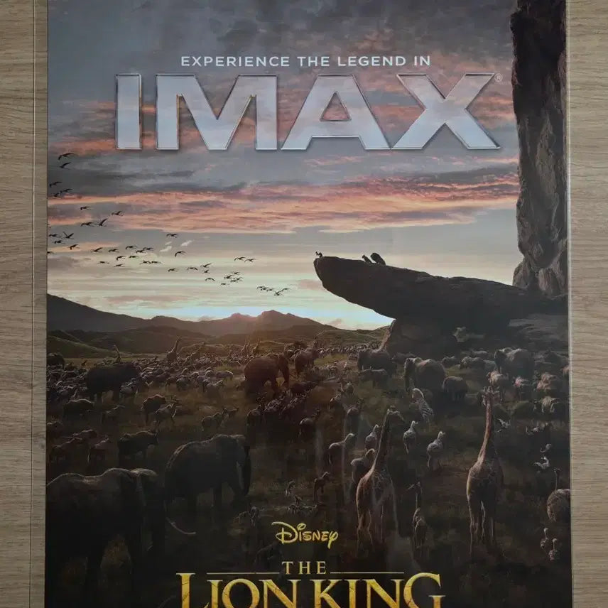 [BUNJANG] CGV Lion King IMAX Poster / 라이온킹 CGV 아이맥스 포스터 판매합니다