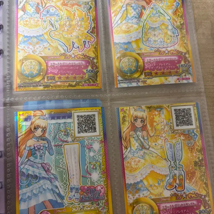 [BUNJANG] Aikatsu Stars Acrylic Standee / 아이카츠 스타즈 히메 달의드레스 정프린트 3장