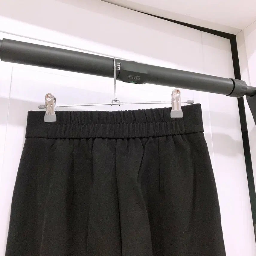 [SOLD OUT] 검정색 와이드 슬랙스 팬츠