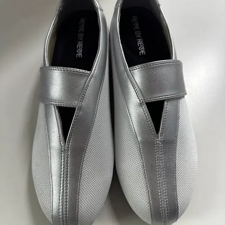 [BUNJANG] REVE BY REVE Silver Mesh Slip-ons / REVE BY REVE 실버 메쉬 슬립온 (새상품)
