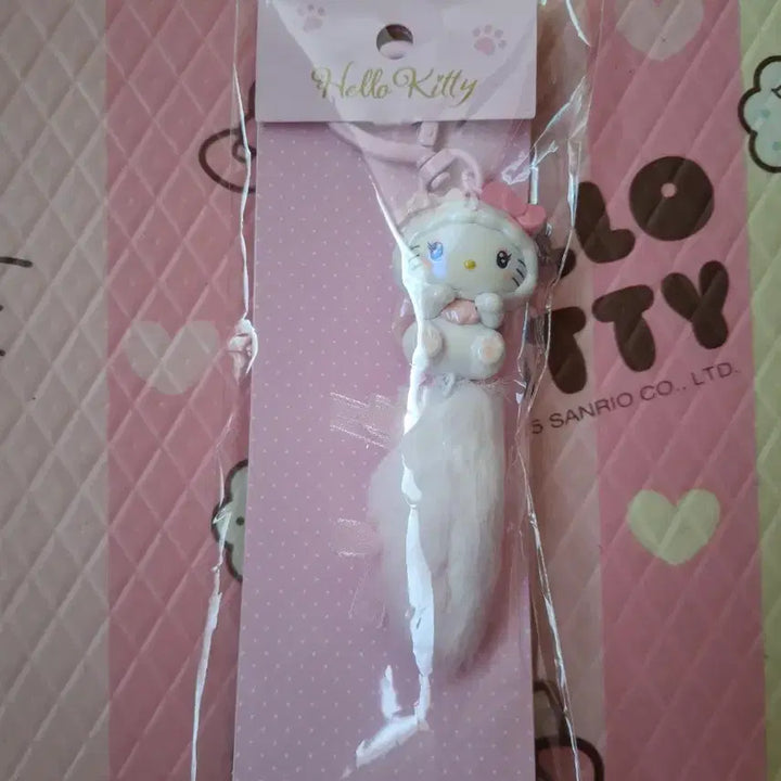 [BUNJANG] Hello Kitty Milky Koneko Keyring / 헬로키티 밀키코네코 키링