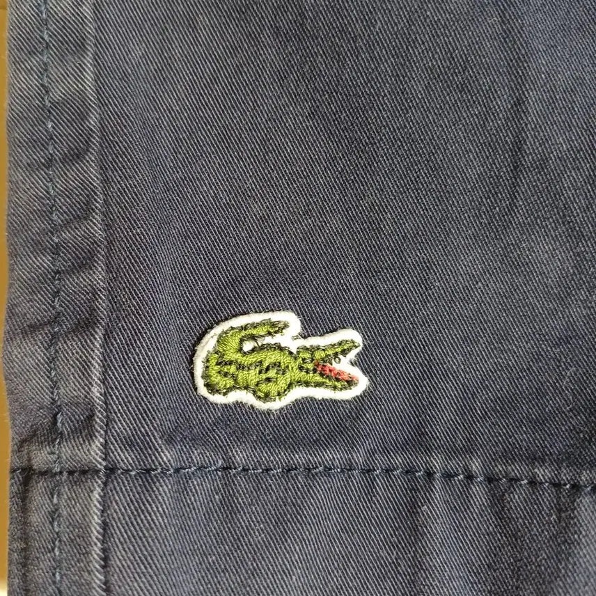 [BUNJANG] Lacoste Navy Cotton Chino Shorts / 라코스테 네이비 반바지