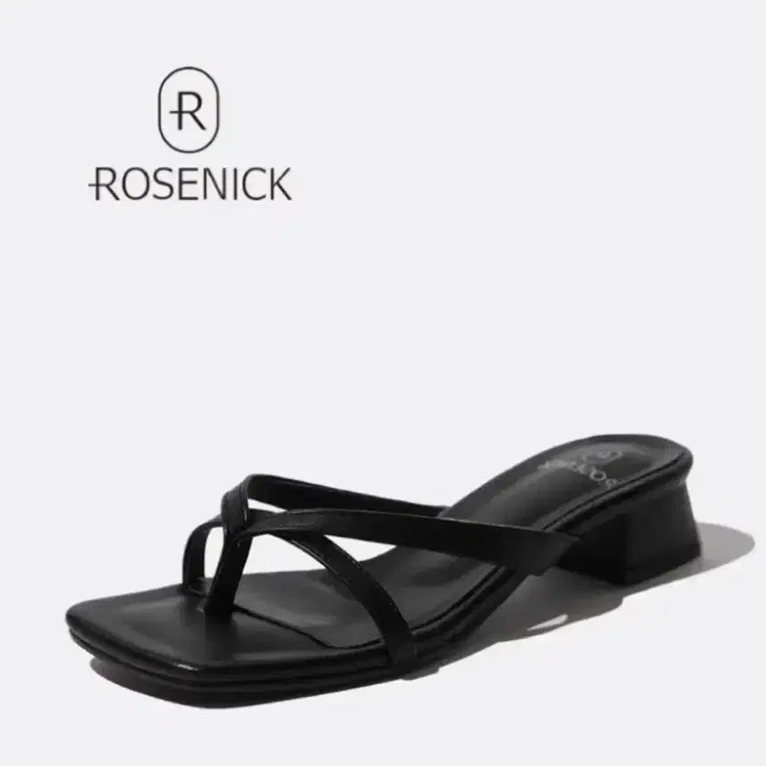 [BUNJANG] Rojenique Handmade Black Sandals / 로제니크 수제화 블랙5cm 240
