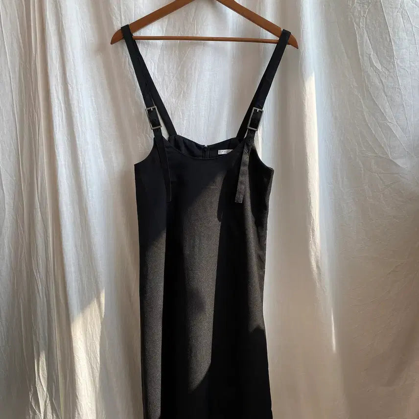 [BUNJANG] COLZA Black Suspender Dress (M) / COLZA 블랙 서스펜더 원피스(M)