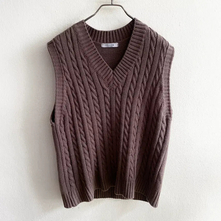 [BUNJANG] Knit Vest / 프리) 니트조끼