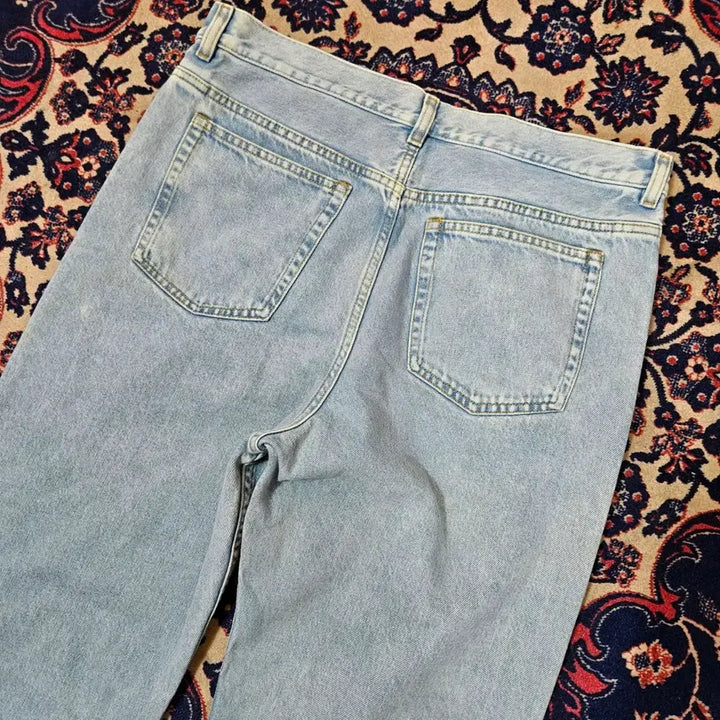 [BUNJANG] COS Relaxed Fit Light Blue Denim Jeans - 33 / 코스(COS) 라이트 블루 릴렉시드 데님 청바지 33size