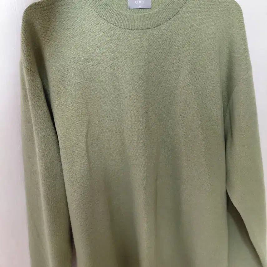 [BUNJANG] Coor Olive Knit Top / coor 올리브색 니트티