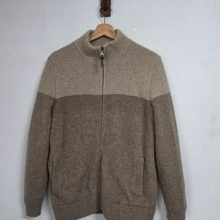 [BUNJANG] Hazzys Zip-Up Knit 100 / 헤지스 집업 니트 100