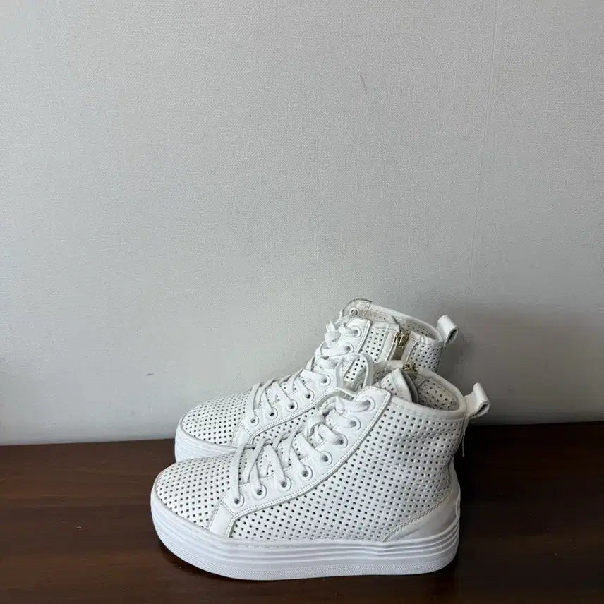 [SOLD OUT] 슈콤마보니 펀칭 스니커즈 365사이즈 운동화