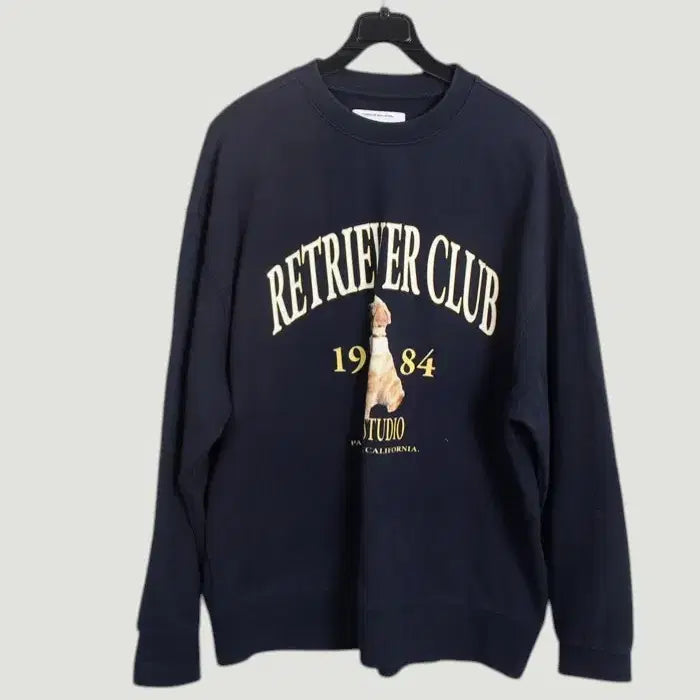 [BUNJANG] Vivastudio Retriever Sweatshirt M Navy / 남성M/ 비바스튜디오 리트리버 맨투맨NV 16-127
