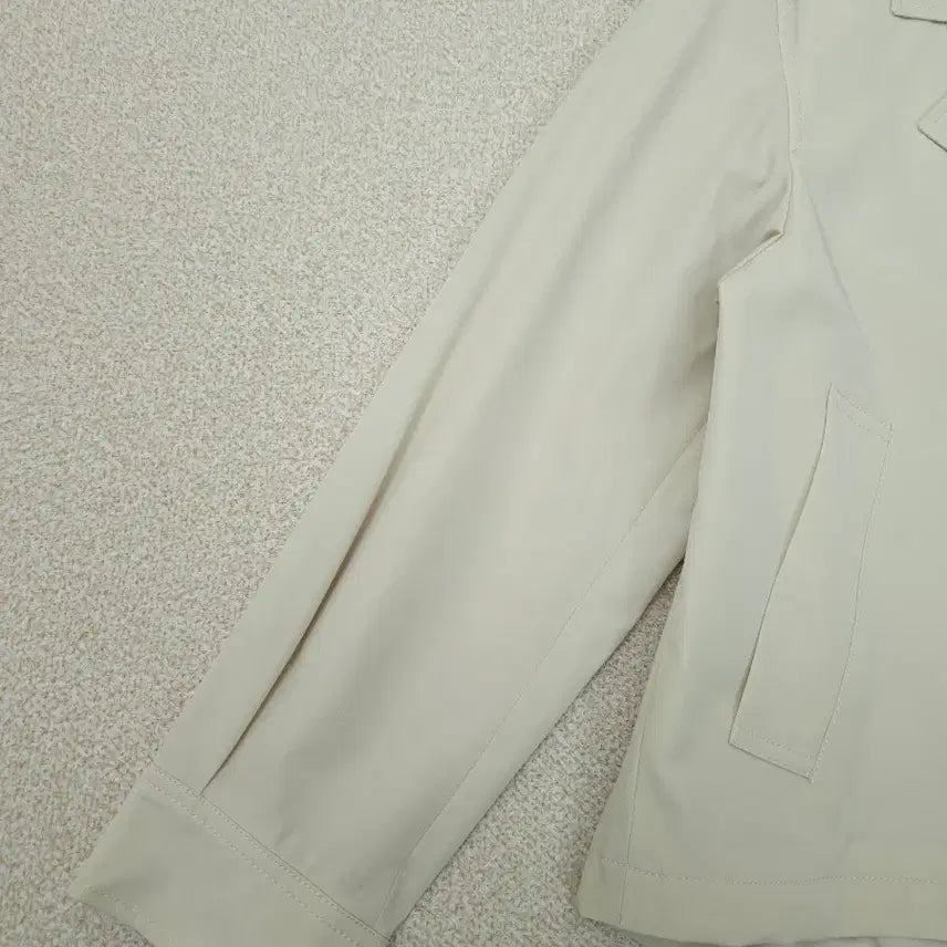 [BUNJANG] (66)모르간 여성 자켓 긴팔 더블 베이직 아이보리 / (66)모르간 여성 자켓 긴팔 더블 베이직 아이보리
