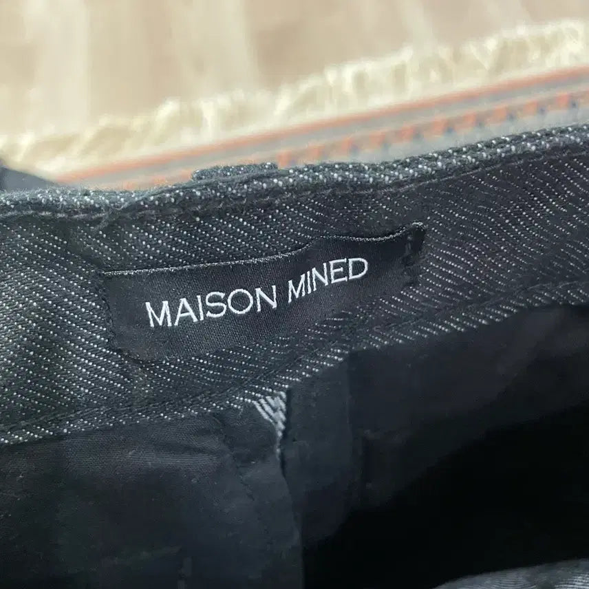 [BUNJANG] Maison Mineed Denim Black Set M / 메종미네드 데님 흑청 셋업 M