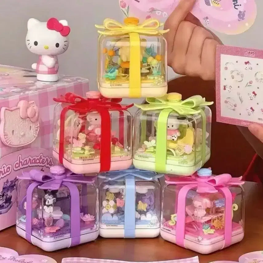 [BUNJANG] Sanrio Ring Box Assembly Figure My Melody / 산리오 링박스 선물상자 가챠 조립 피규어 마이멜로디