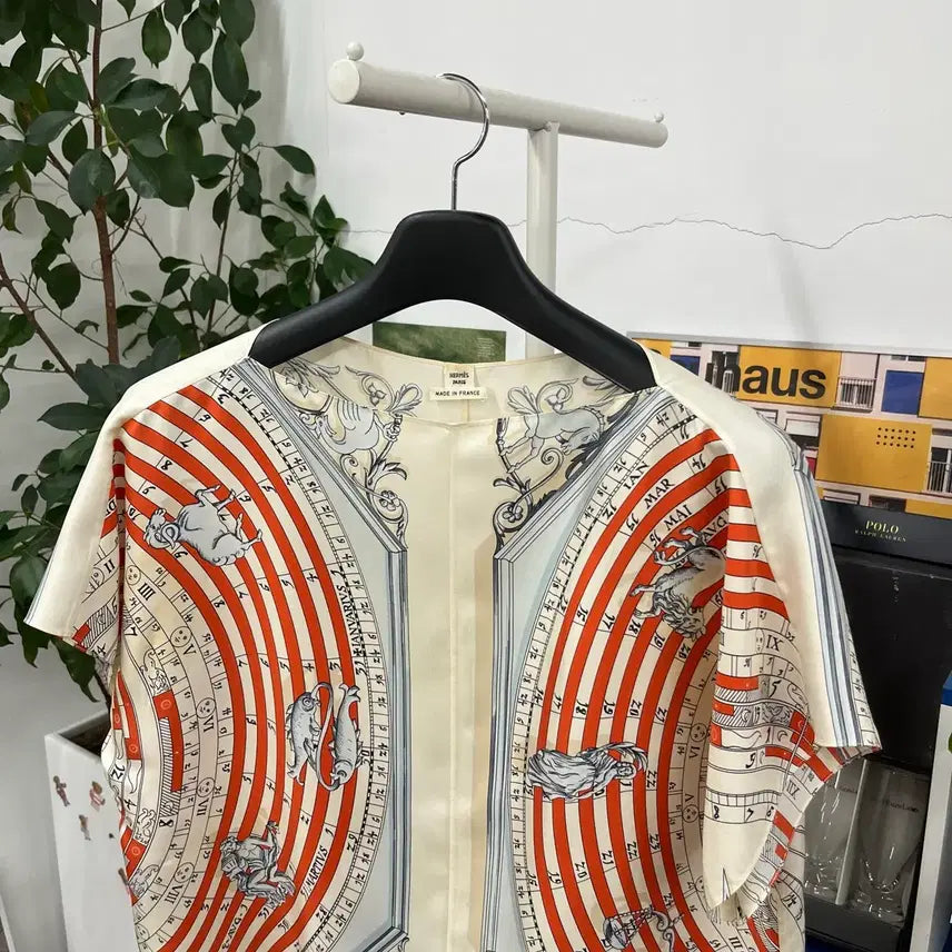 [BUNJANG] Hermès Silk Blouse Size 36 / 에르메스 실크 블라우스 36