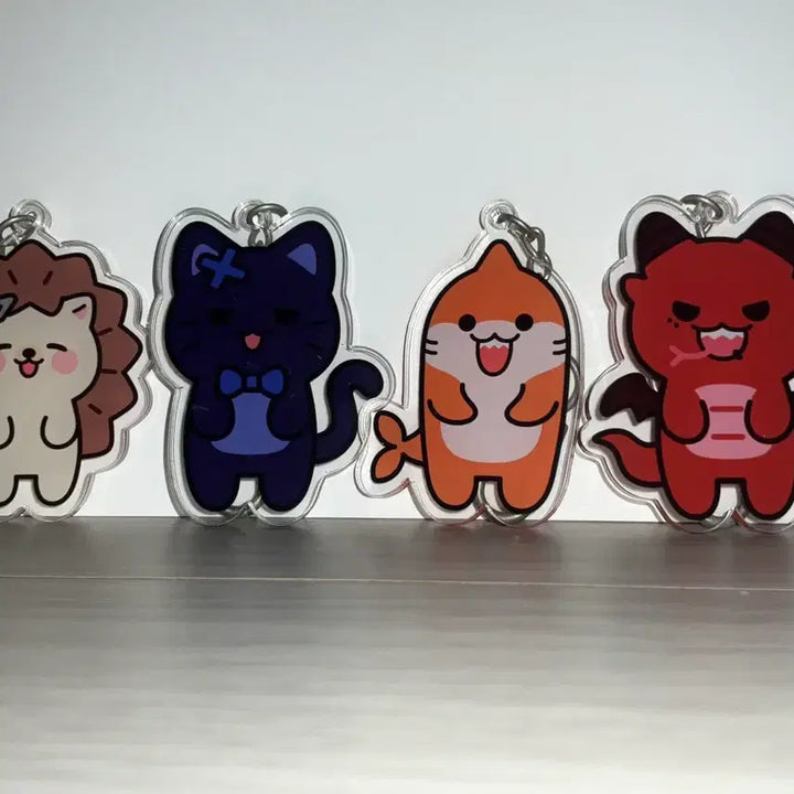 [BUNJANG] Le Revolution Animal Acrylic Keychain Bundle Set / 리레볼루션 동물 아크릴 키링(일괄)