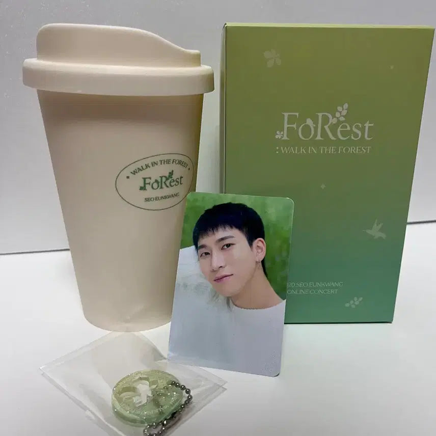 [BUNJANG] BTOB Seo Eunkwang Forest MD Reusable Cup Photocard / 비투비 서은광 포레스트 엠디 리유저블 컵 포카