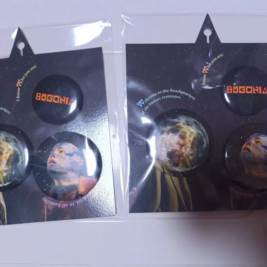 [BUNJANG] CGV Burgundy Badge Bundle / CGV 부고니아 캔뱃지 2개 일괄 2천원에 팝니다