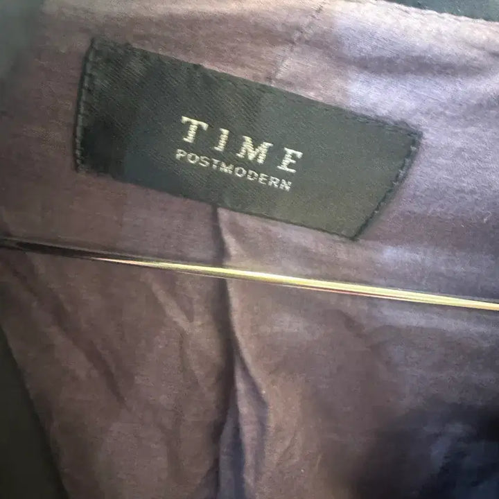 [BUNJANG] TIME Long Trench Coat - Black / 한섬 TIME 롱 트렌치 코트 블랙