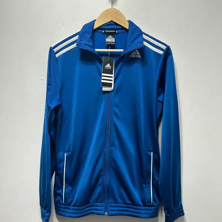 [BUNJANG] Adidas Three-Stripe Track Top Zip-Up Blue (Size 95) / 아디다스 삼선 트랙탑 집업 블루 새상품 95사이즈