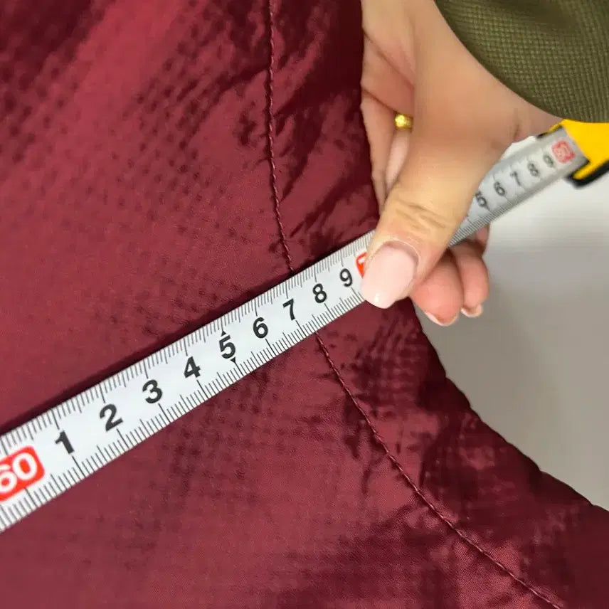 [BUNJANG] New Balance Burgundy Bomber Jacket (L) / 뉴발란스 버건디 봄버 자켓 야구점퍼 L