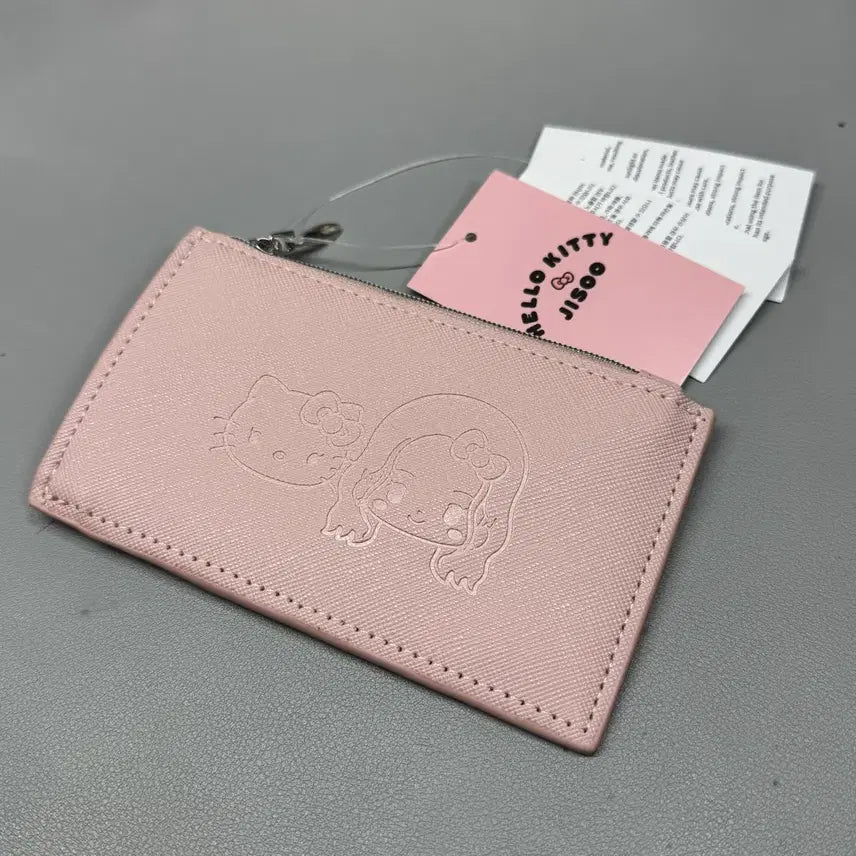 [BUNJANG] Jisoo x Hello Kitty Collaboration Card Holder Pink / 지수 헬로키티 콜라보 카드지갑