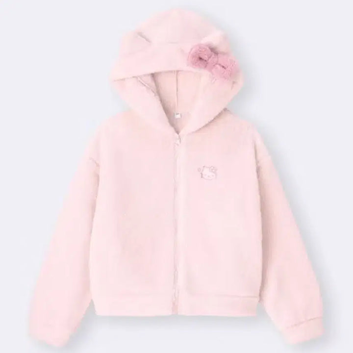 [BUNJANG] GU Hello Kitty Fleece Jacket / GU 헬로키티 후리스 (베메클 st) /오늘만 6.0