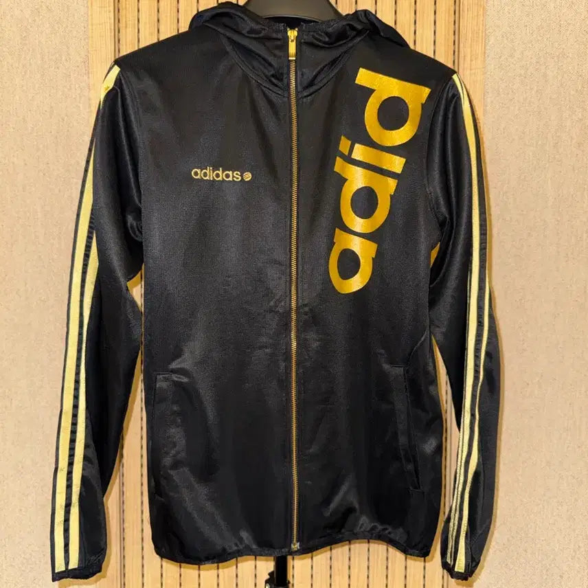 [BUNJANG] Adidas Vintage Hooded Jersey / 아디다스 빈티지 후드 져지